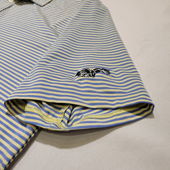 Ralph Lauren Men's RLX Polo Shirt Size XL TG Moisture Wicking Striped - Picture 4 of 12